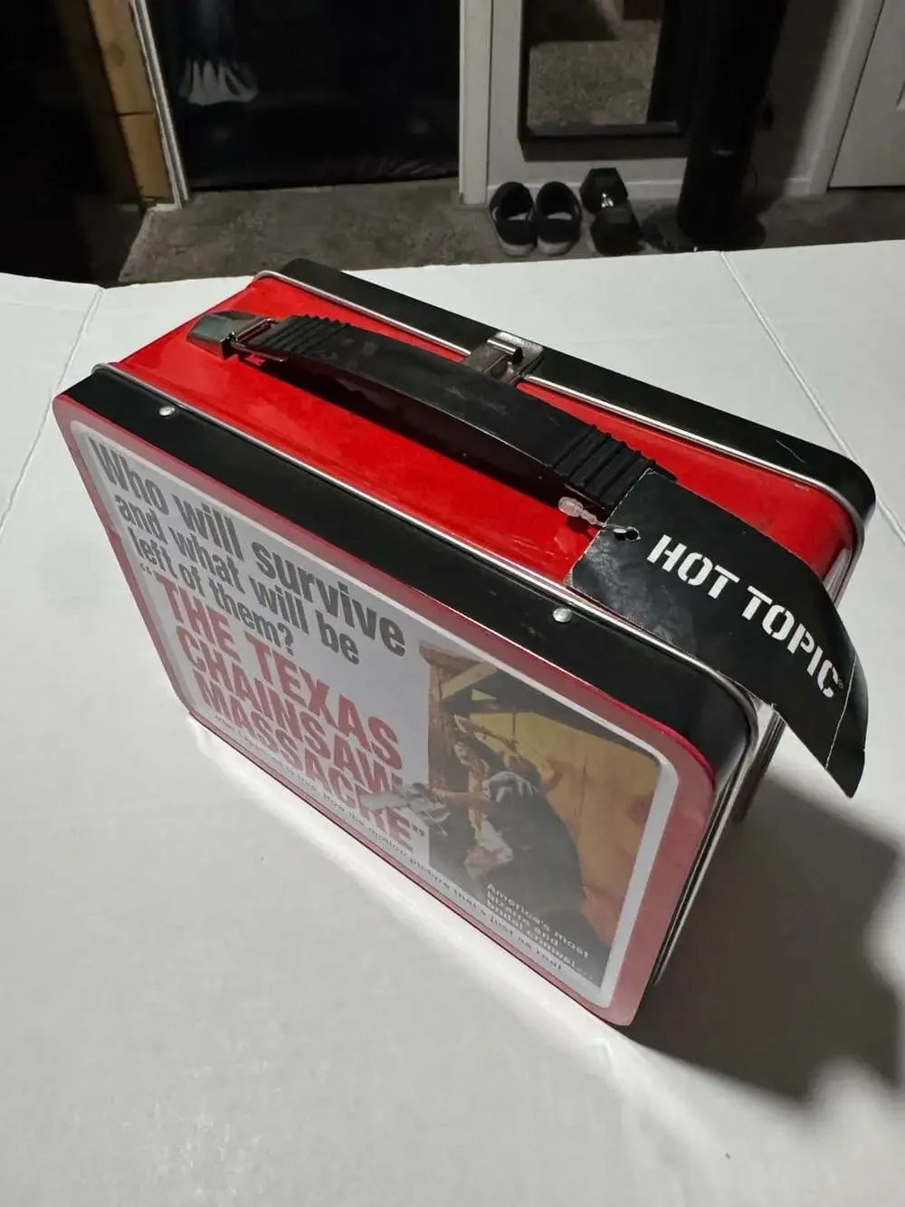 The Texas Chainsaw Massacre Metal Lunch Box Hot Topic Exclusive